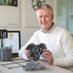 Stefan Andersson VD på Eurospacers som får pris av Driva Eget.