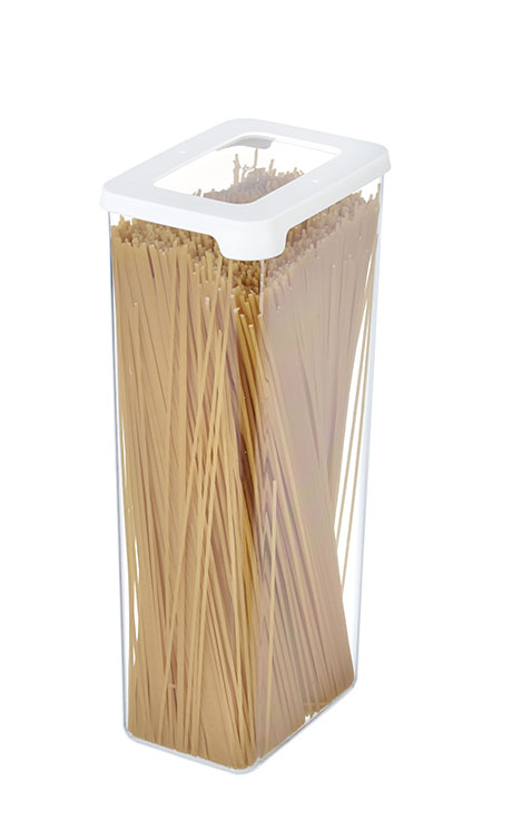 Gastromax foodstorage box 2 25 L with spaghetti