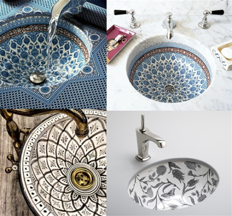 Inredning badrum mosaik