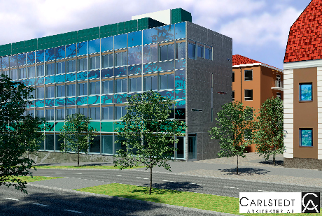 NCC bygger ut Hälsouniversitetet i Linköping. Illustration - Carlstedt arkitekter