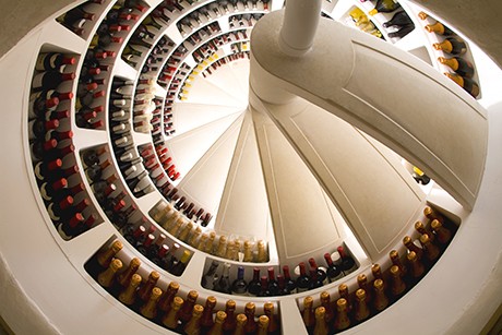 White Spiral Cellar Internal