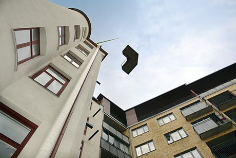 Prefab balkong.